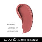 LAKMÉ 9 To 5 Primer And Matte Lip Color, Blushing Nude, 3.6G - Image 4