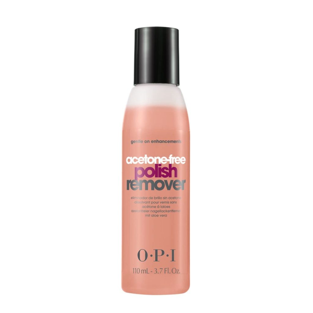O.P.I Acetone Free Nail Polish Remover | 110 ml | Gentle, Moisturizing Nail Paint Remover Liquid | With Aloe Vera for Hydration