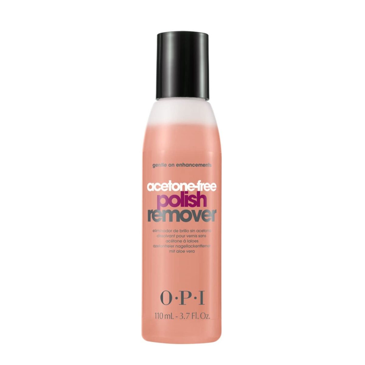 O.P.I Acetone Free Nail Polish Remover | 110 ml | Gentle, Moisturizing Nail Paint Remover Liquid | With Aloe Vera for Hydration