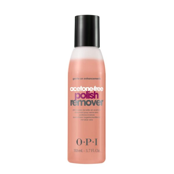 O.P.I Acetone Free Nail Polish Remover | 110 ml | Gentle, Moisturizing Nail Paint Remover Liquid | With Aloe Vera for Hydration