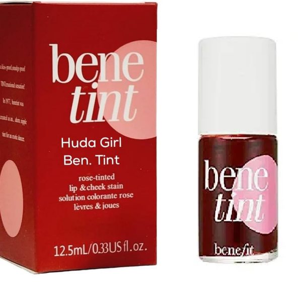 Love Nature Huda Professional Lip Stain Long Lasting Waterproof, Lightweight, Non-sticky, Transfer-Proof, Matte Finish Lip Makeup.