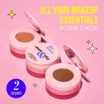 Blue Heaven Stack & Slay Multi Task Trio Countor, Blush & Highlighter For Face Makeup Fights Skin Aging, Nourishing & Moisturizing, Sunshine Light 5.4g - Image 4