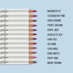 Glam21 Loaded Lips Matte Lip Liner | Set Of 12 | Long-Lasting | Waterproof | Transfer-Proof Matte Finish | One-Stroke Color Application | Non-Drying, 1.1gm Each - Image 5
