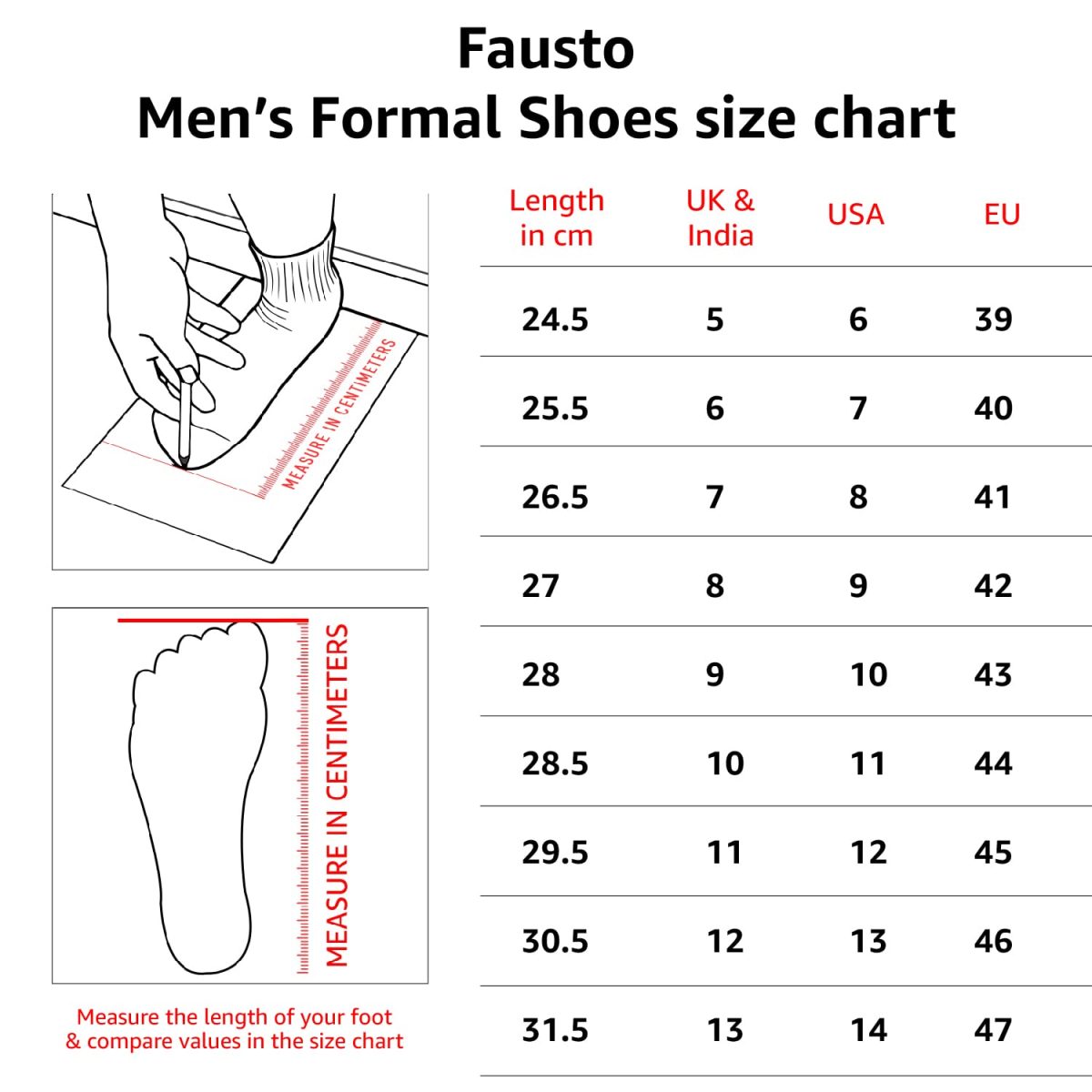 FAUSTO Men Formal Pull-On Shoes