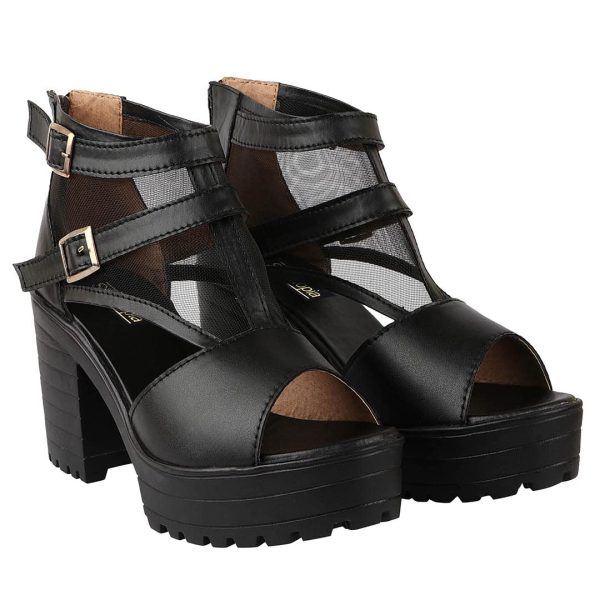 Shoetopia Women Block Heel Sandal