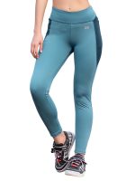 Clovia Women's Snug Fit High Rise Activewear Ankle Length Tights with Pocket