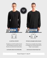 Bewakoof Men's Solid Oversized Fit T-Shirt - Image 4