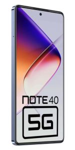 Infinix Note 40 5G (Obsidian Black, 8GB RAM, 256GB Storage) | 120Hz AMOLED Display | 108MP OIS Triple Camera | Sound by JBL | Wireless Charging - Image 5