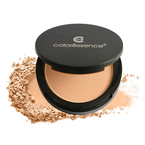 COLORESSENCE Starlet Compact Powder for Setting Base| Oil Control Lightweight Formula | With Free Applicator Puff | Ivory Beige