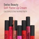Swiss Beauty Soft Matte Lip Cream Weightless Lipstick | Long Lasting Lipstick With Velvety Finish | Shade- Nude Touch, 6ml - Image 2