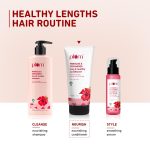 Plum Hibiscus & Ceramides Conditioner | Nourishing Formula with Shea Butter | Smoothens & Strengthens Hair | Prevents Split Ends | 100% Vegan & Cruelty-Free | 175g - Image 9