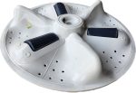 KaaShri® Washing Machine Pulsator with 3 Rollers Compatible with Samsung Semi Automatic Washing Machine, Round Shaft (Match & Buy) - Image 2