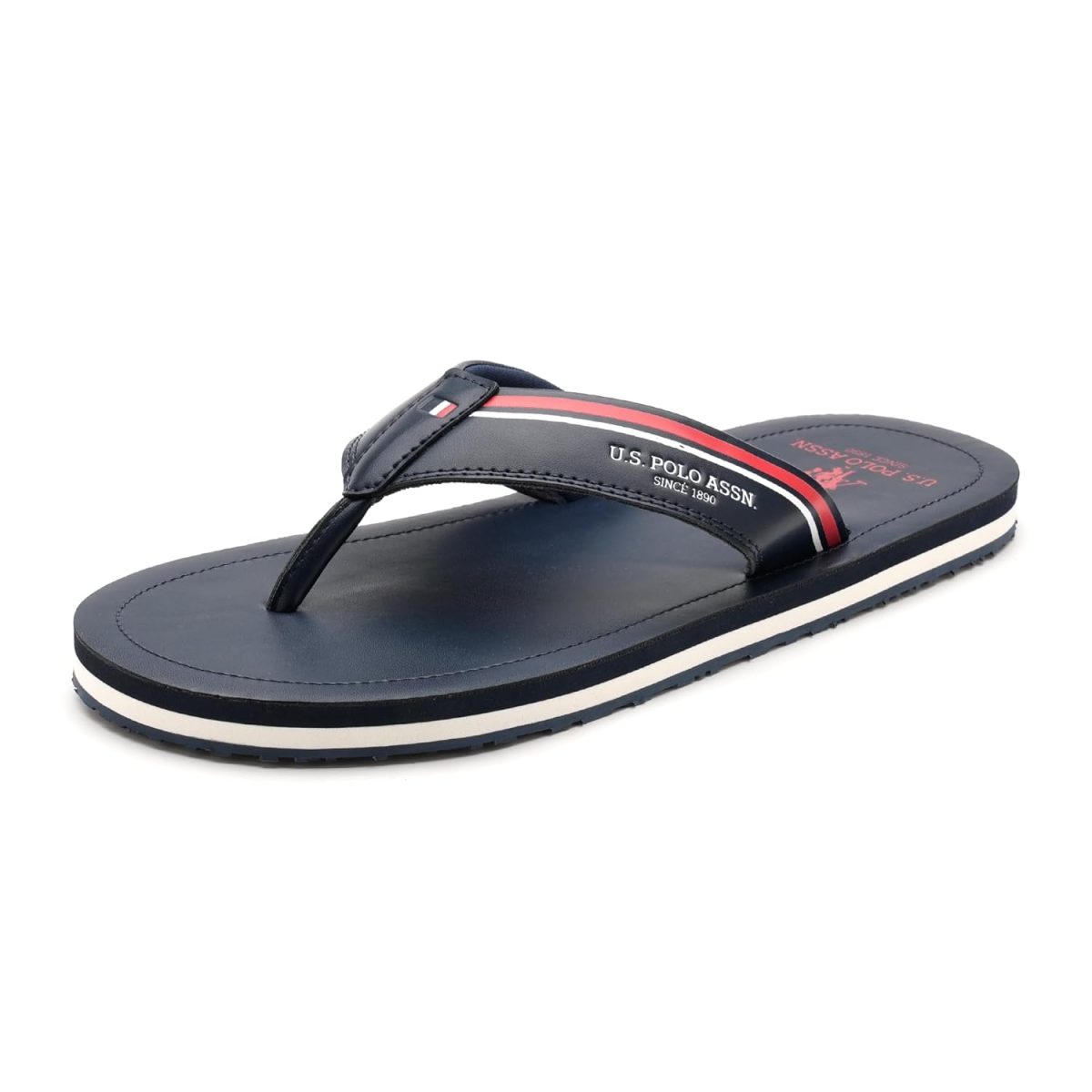 USPA| NESTA LT. GREY| Stylish slider Flipflops for Man - Image 4