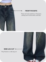 Greciilooks Women Mid Rise Jeans | Bootcut Jeans High Waist | Women Jeans | Baggy Jeans High Waist | Bell Bottom Jeans (in, Numeric, 34, Regular, Grey 1) - Image 5
