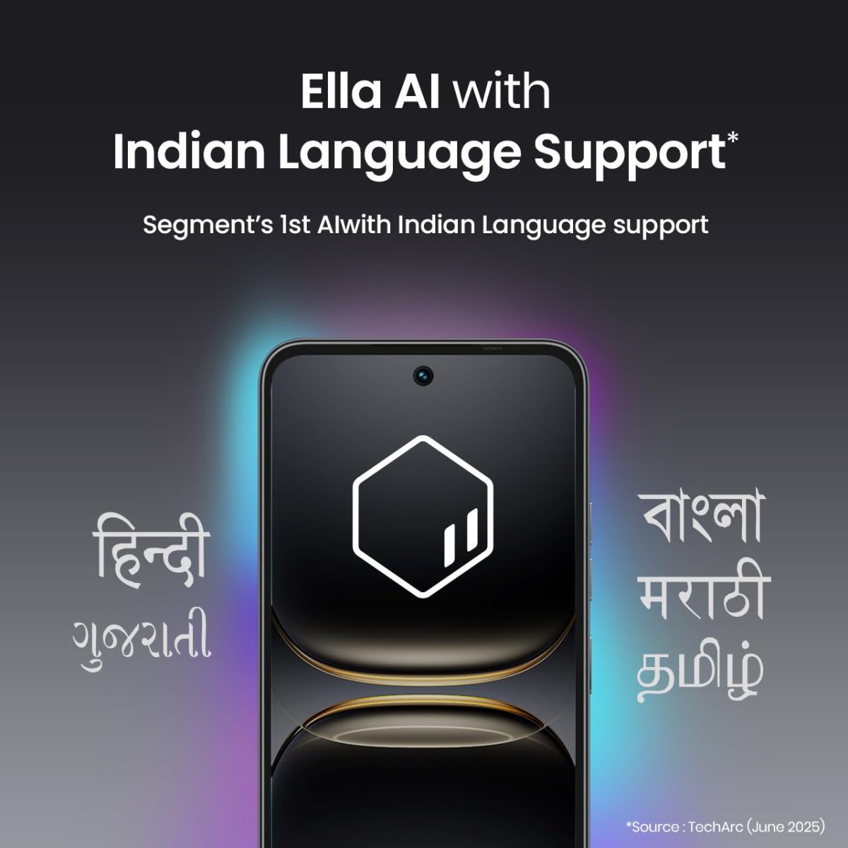 Spark GO 2 ( Ink Black , 4GB+64GB ) | Segment 1st IP64 SGS Certified | Segment's 1st AI with Indian Languages | Segment's 1st No Network Communications* | 120Hz Punch Hole Display | 5000mAh Battery - Image 3