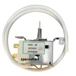 SPARESKART Single Door Refrigerator Thermostat, Compatible for LG Single Door Refrigerator 165-300 L (Transparent)