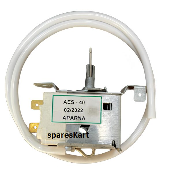 SPARESKART Single Door Refrigerator Thermostat, Compatible for LG Single Door Refrigerator 165-300 L (Transparent)