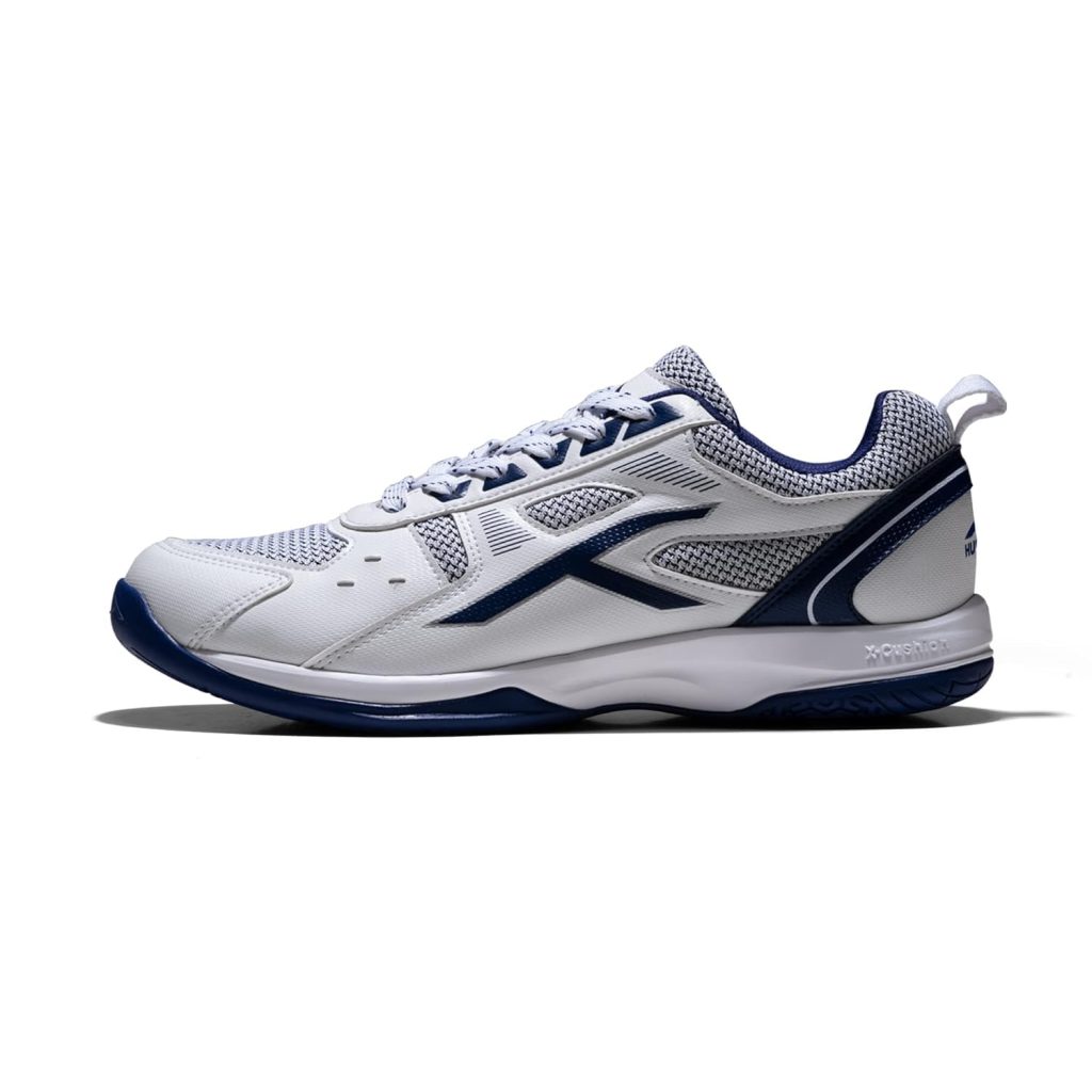 HUNDRED Raze Badminton Shoes (Non Marking) | Also Perfect for Squash, Table Tennis, Volleyball, Basketball & Indoor Sports | Lightweight & Durable | X-Cushion, Active Grip Sole, Toe Assist