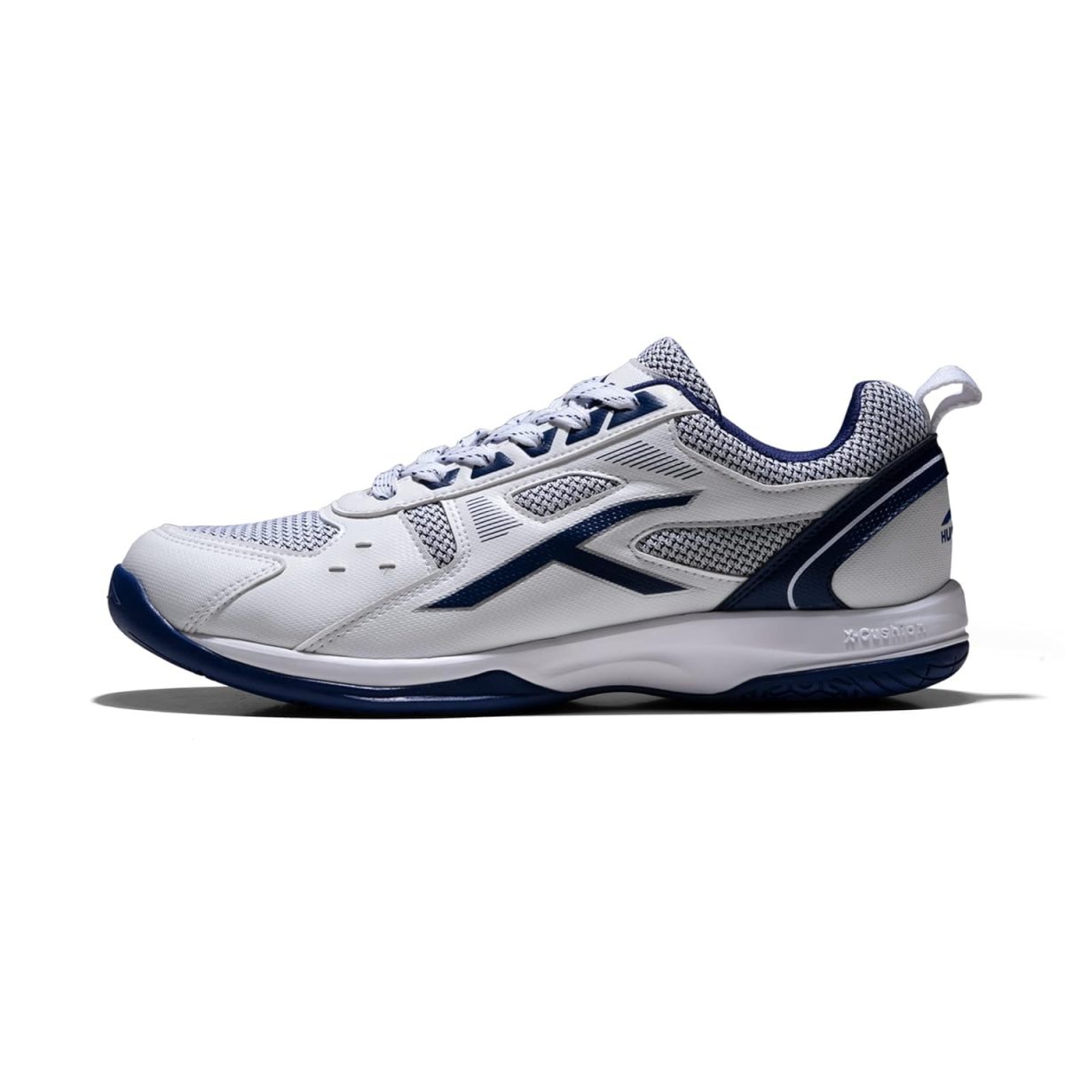 HUNDRED Raze Badminton Shoes (Non Marking) | Also Perfect for Squash, Table Tennis, Volleyball, Basketball & Indoor Sports | Lightweight & Durable | X-Cushion, Active Grip Sole, Toe Assist