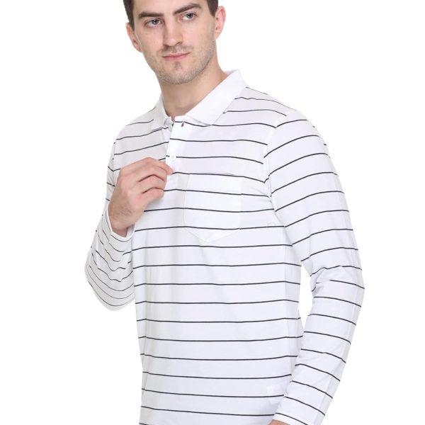 GODFREY Cotton Polo T Shirts for Men with Pocket