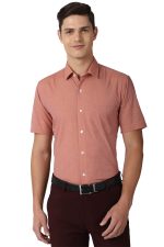 Peter England Men's Cotton Regular Fit Shirt