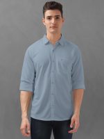 BULLMER Trendy Regular Fit Solid Full Sleeve Causal Shirt for Men. - Image 5