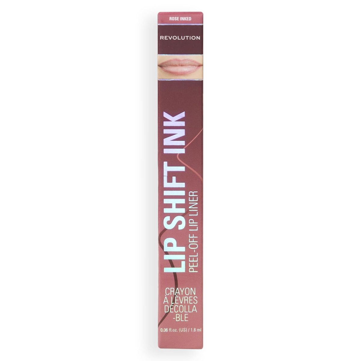 MAKEUP REVOLUTION LONDON Lip Liner Rose Inked (Matte) - Image 4