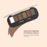 Shryoan Eyebrow Powder with angled eyebrow brush and Spoolie | Long Lasting & Water Proof | (Multi color) - Image 2
