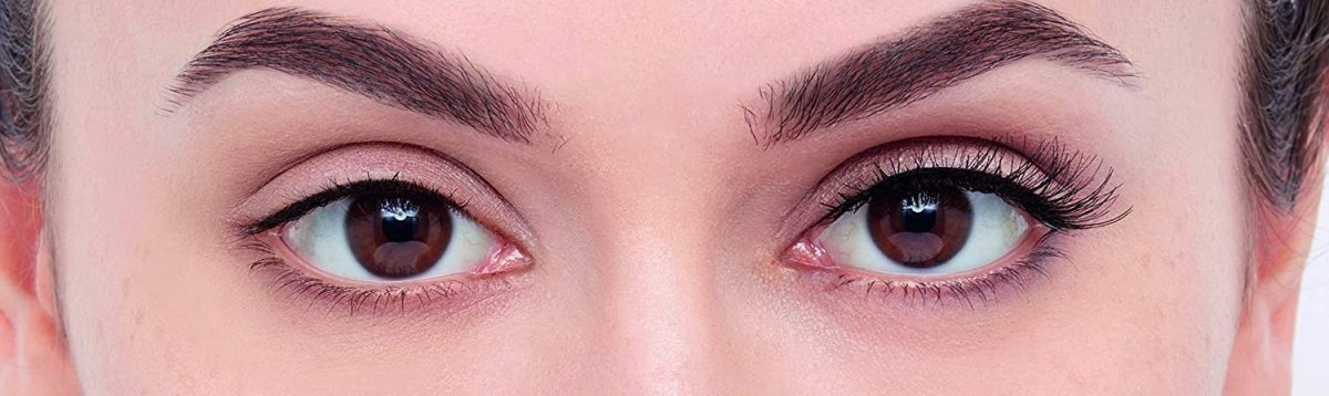 Eylure London False Eyelashes - Fluttery Light No. 117 LIGHT & WISPY (FALSE EYELASHES WITH GLUE) | Long Lasting Up To 5 Wears Black - Image 4