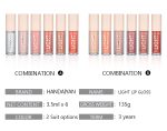 KA CAYLA Handaiyan Lip Gloss For Women - 6 Shades Of Nude Lip Gloss Lip Plumping Lipgloss Lip Oil Transparent Clear Moisturizing Liquid Lipstick For Women And Girls (Lipgloss A Set) - Image 5