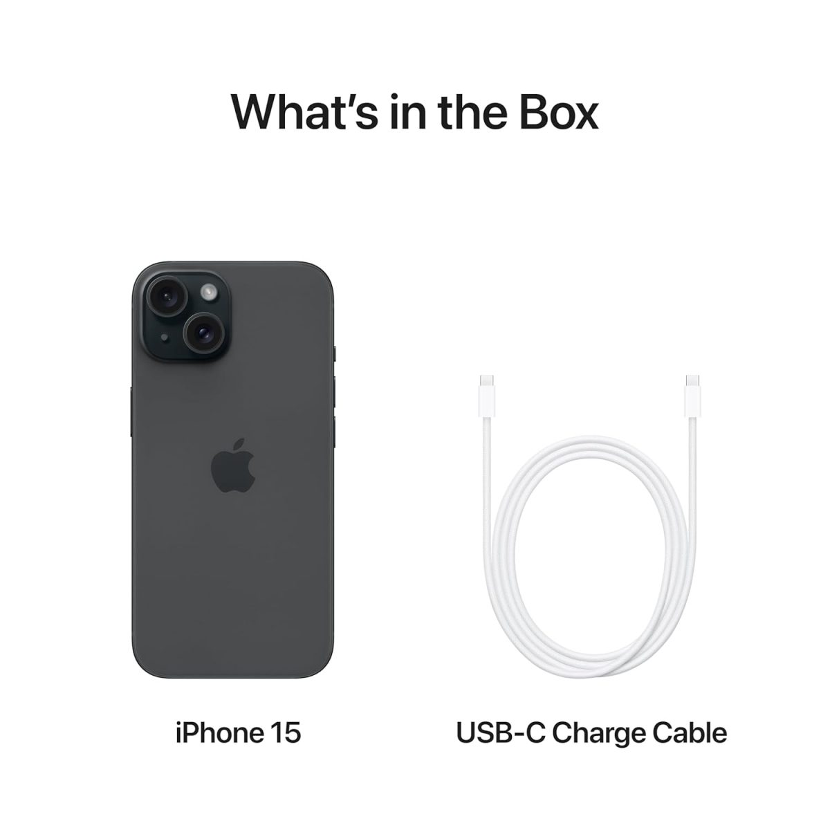 Apple iPhone 15 (512 GB) - Black - Image 6