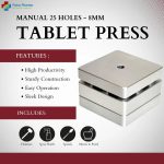 12 Holes Manual Tablet Press Size 10mm - Image 2