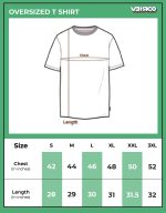 Veirdo® Pure Cotton Oversized Loose Baggy Fit Cow & Zebra Animal Print White, Black & Lilac Round Neck T-Shirt with All Over Print for Men & Boys - Image 6