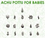 Pmw - Pottu Achu, bindi moulding punch free kajal for Baby Makeup mfn Baby Bindi Mould - Baby Seratta - Pottu Atchu 16 Variants - Image 2