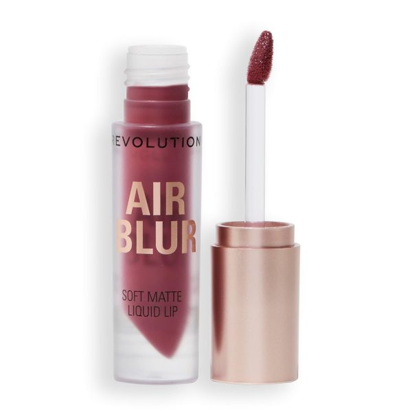 Revolution, Air Blur Matte Liquid Lipstick, Long-Lasting Lip Color, Face Makeup, Vegan & Cruelty-Free (Black Cherry, 3.5ml)