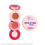 Blue Heaven Stack & Slay Multi Task Trio Countor, Blush & Highlighter For Face Makeup Fights Skin Aging, Nourishing & Moisturizing, Sunshine Light 5.4g