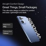 OPPO Reno13 5G (Sky Blue, 8GB RAM, 256GB Storage) - Image 6