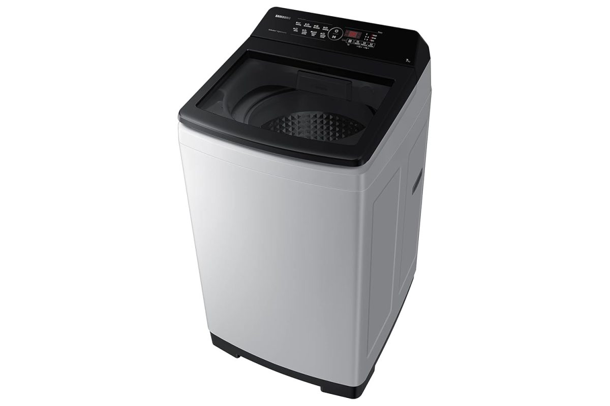 Samsung 7 Kg Inverter Ecobubble 5 Star Fully Automatic Top Load Washing Machine (WA70BG4441BYTL,Lavender Gray) - Image 3