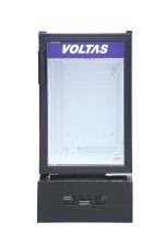Voltas 105 Liters Single Door Visi Cooler or Glass door Commercial Refrigerator VC GT 120 SD P Metallic BLK (Black)