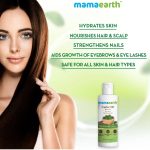Mamaearth Castor Oil with 100% Pure Cold Pressed Castor Oil For Skin, Hair & Nails - 150 ml | Hydrates & Nourishes Skin | Promotes Hair Growth & Strengthens Hair | Strengthens Nails | Eyebrow & Eyelash Growth - Image 4