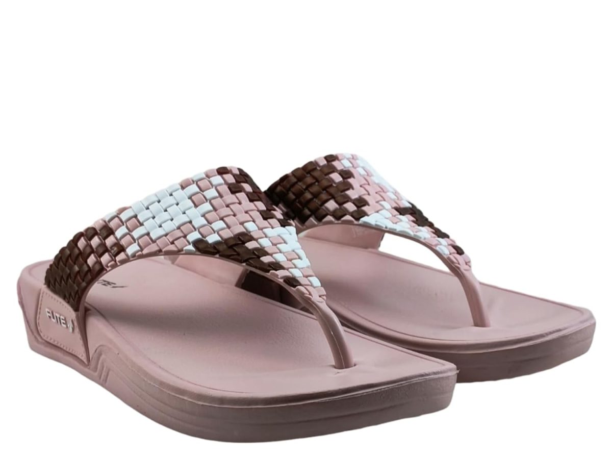 FLITE Daily Use Thong Slippers for Women || Non-Slip & Anti-Skid Bathroom Slippers | Lightweight, Waterproof & Comfortable Casual Flip-Flops - Image 3