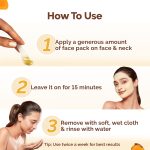 Mamaearth Ubtan Detan Face Pack with Turmeric & Saffron for Normal to Oily Skin 200 g | Natural, DIY-like Texture | Instantly Reduces Tan, Adds Glow | Clay Face Mask | Free From Harmful Chemicals - Image 5