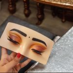 VIVIAN Eye Make Up Practice Dummy | Make Up Practice Face Board | Make up Face Practice Skin Board | For Beginners and Make Up Artists (Pack of 1) - Image 3