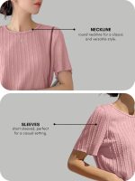 GRECIILOOKS Women’s Fashion Tops – Crop Top, Loose Fit Oversized Shirts & Stylish Korean Tank Tops for Summer Wear (Available in Plus Size and Combo Pack of 2) - Image 5