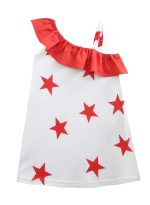 A.T.U.N. (ALL THINGS UBER NICE) Girls Cotton A-Line Multi Striped Mini Dress