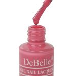 DeBelle Gel Nail Polish Lacquer Plush Paula (Suede Pink Mauve), 6ml | Non UV - Gel Finish | Seaweed Enriched Formula | Long Lasting Nail Paint | Cruelty & Toxic | Crème - Image 3