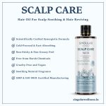 Singular Scalp Care Hair Oil for Itchy Scalp, Soothing & Sebum Control, Cold-Pressed with Tea Tree, Neem, Argan & More - 100 ml - Image 4