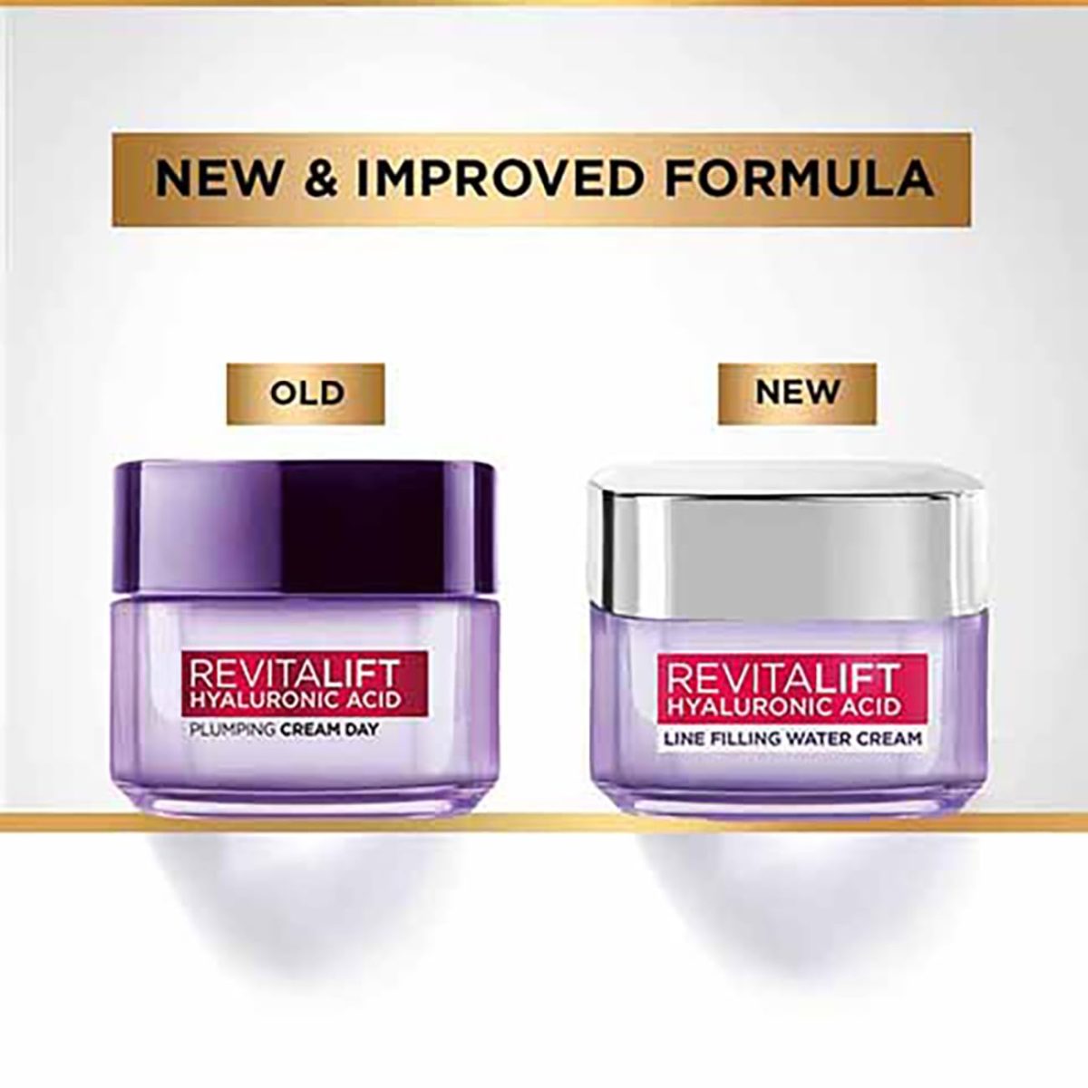 L'Oreal Paris Day Cream for Women, Hydrates and Replumps, For Radiant Skin, Revitalift Hyaluronic Acid, 50ml - Image 2