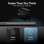 AILKIN 65W CMF for Nothing Gan Trio Charger Adapter | 3 Port USB Type C to A Fast Wall Charging Adaptor Compatible with CMF Phone 1/Nothing Phone 2a Plus/2A/Phone 2/Samsung Galaxy S24 Ultra - Image 6