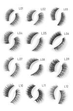 GNASTAS Imagic Professional Synthetic Fibers False Eyelashes, Natural & soft 100% Handmade 3D Eyelashes Pack 10 Pairs (pack of 1) - Image 6